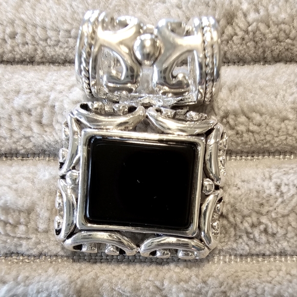 Lia Sophia Sterling Silver Slider and Earrings - Picture 6 of 8